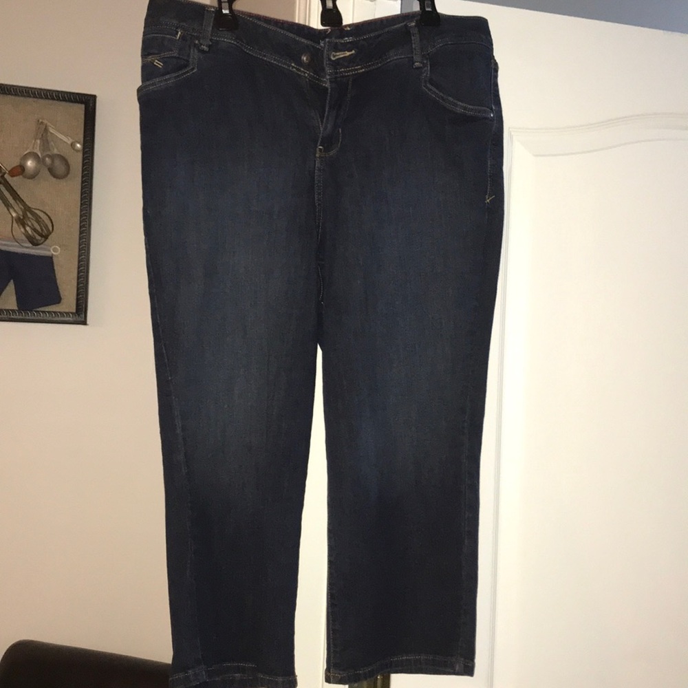 Lane Bryant Totally Cropped Jeans
